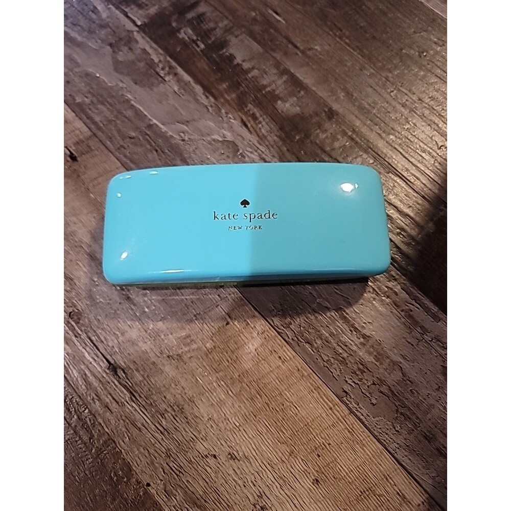 Kate Spade Eyeglass  Case Only Blue & Green